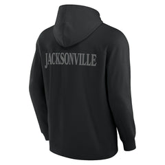 Jacksonville Jaguars Elements Blaze Tri-Blend Long Sleeve Hoodie T-Shirt | NFL Online