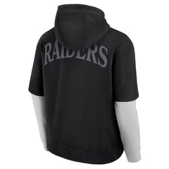 Las Vegas Raiders Unisex Sleek Elements Pullover Hoodie | NFL US