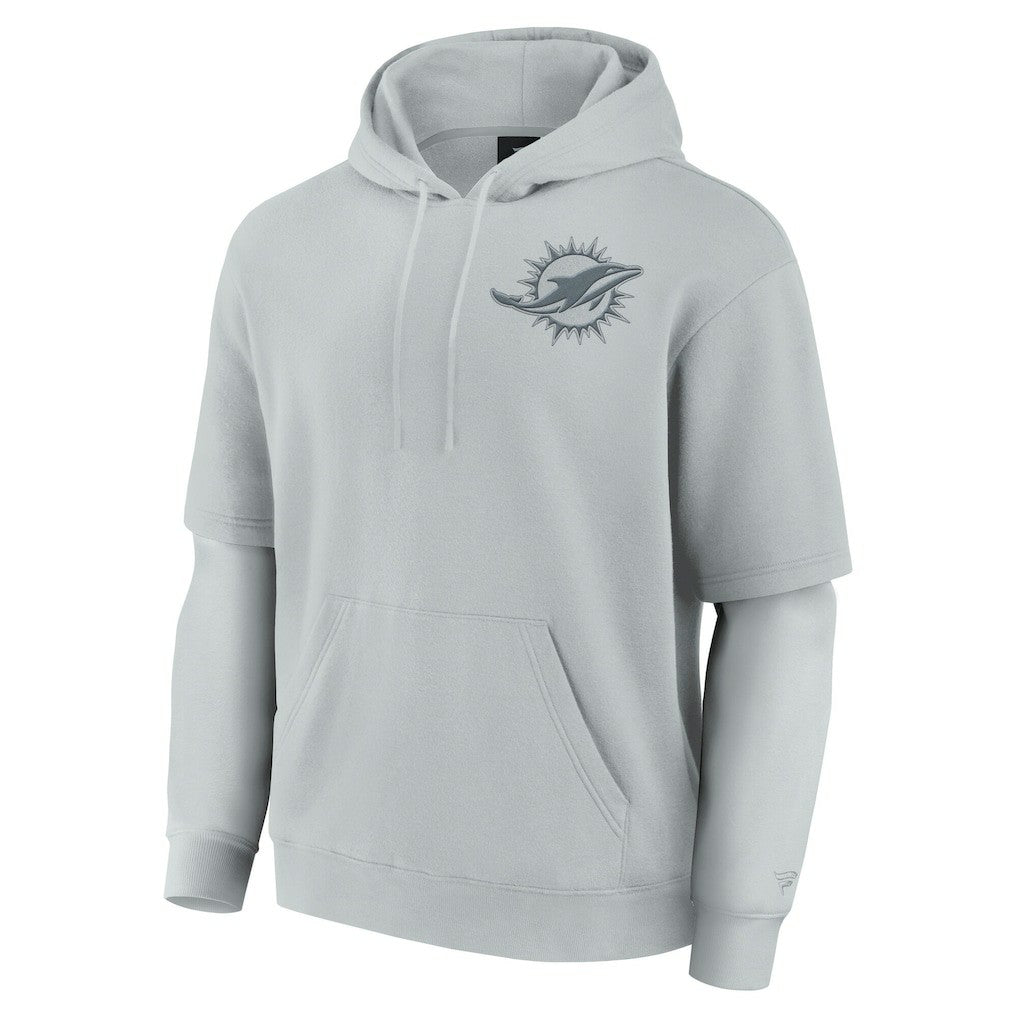 Miami Dolphins Unisex Sleek Elements Pullover Hoodie | NFL Near me