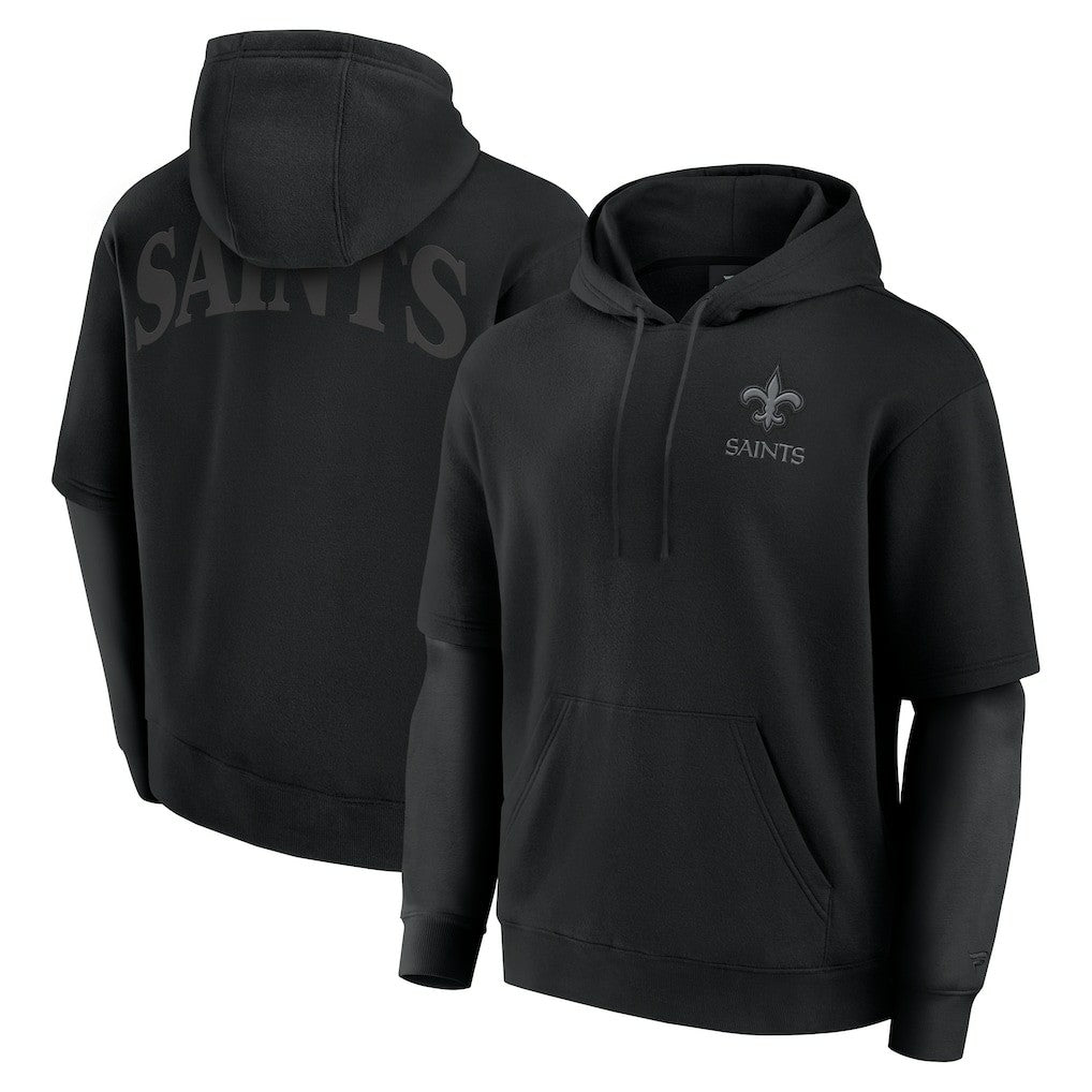 New Orleans Saints Unisex Sleek Elements Pullover Hoodie | NFL Discount