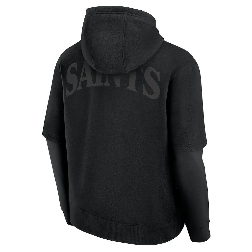 New Orleans Saints Unisex Sleek Elements Pullover Hoodie | NFL Discount