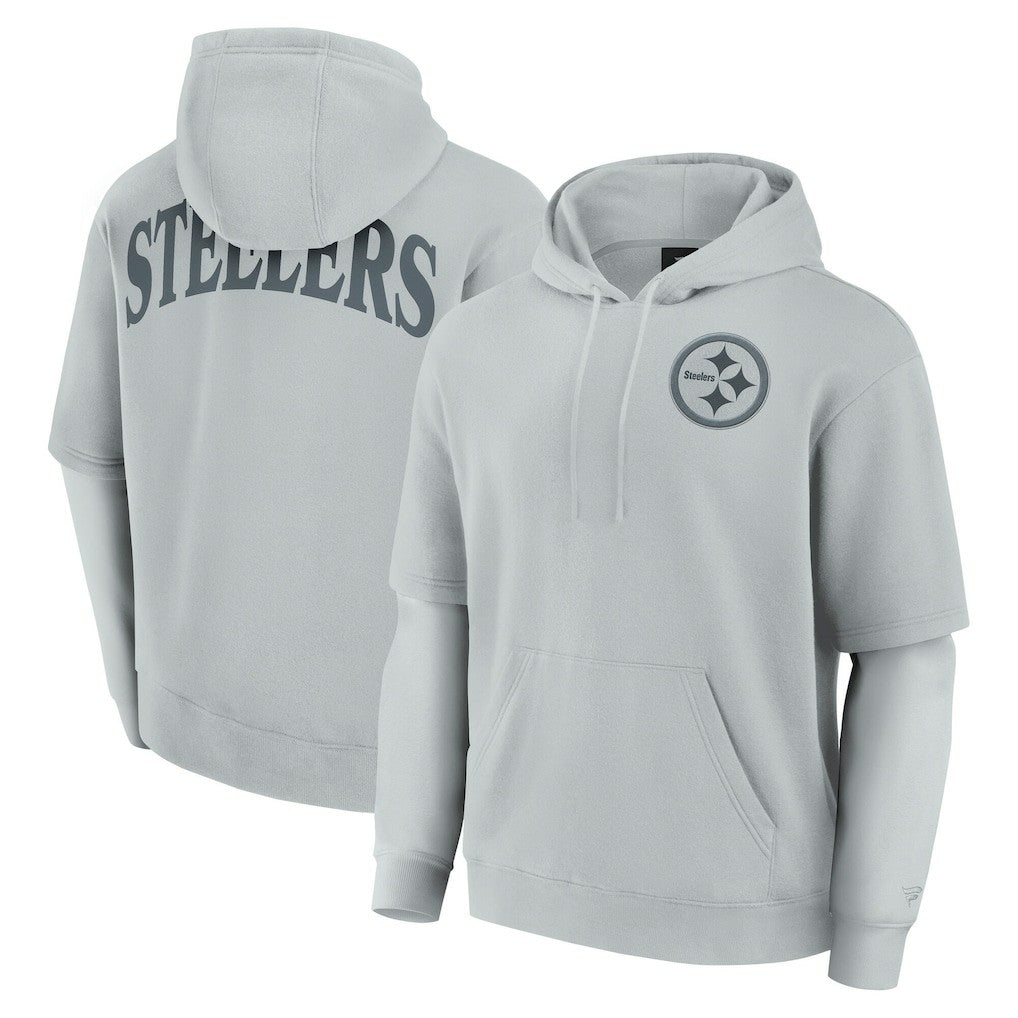 Pittsburgh Steelers Unisex Sleek Elements Pullover Hoodie | NFL Outlet