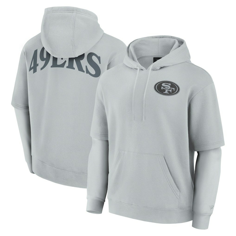 San Francisco 49ers Unisex Sleek Elements Pullover Hoodie | NFL Near me
