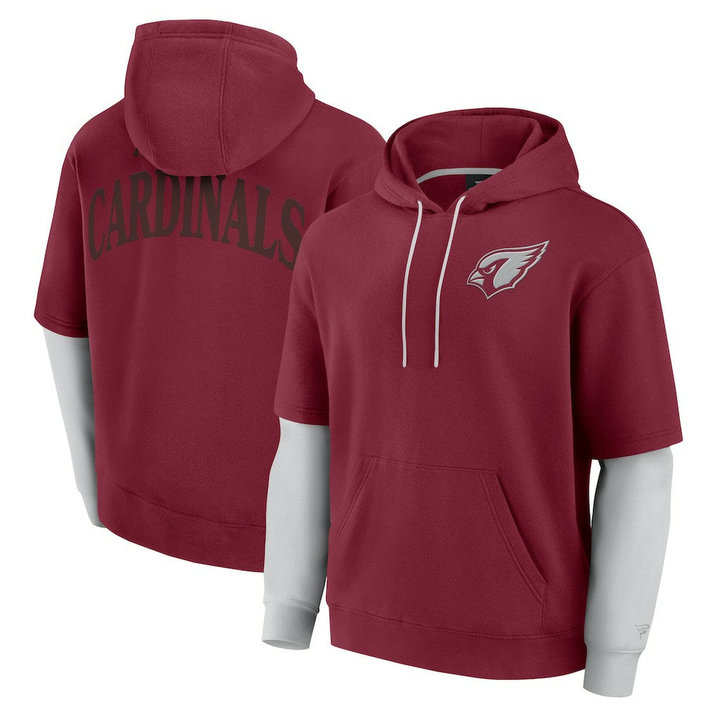 Arizona Cardinals Unisex Sleek Elements Pullover Hoodie | NFL Hot