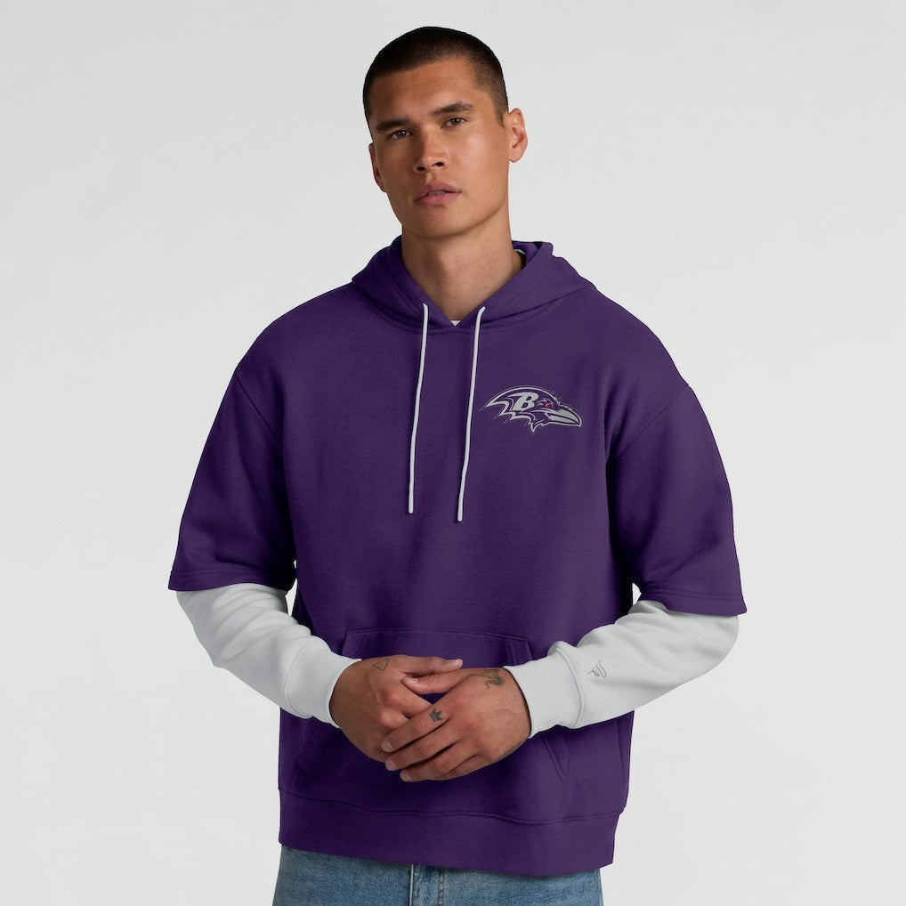 Baltimore Ravens Unisex Sleek Elements Pullover Hoodie | NFL New