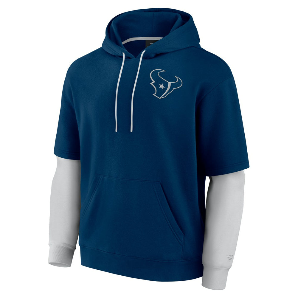 Houston Texans Unisex Sleek Elements Pullover Hoodie | NFL Outlet