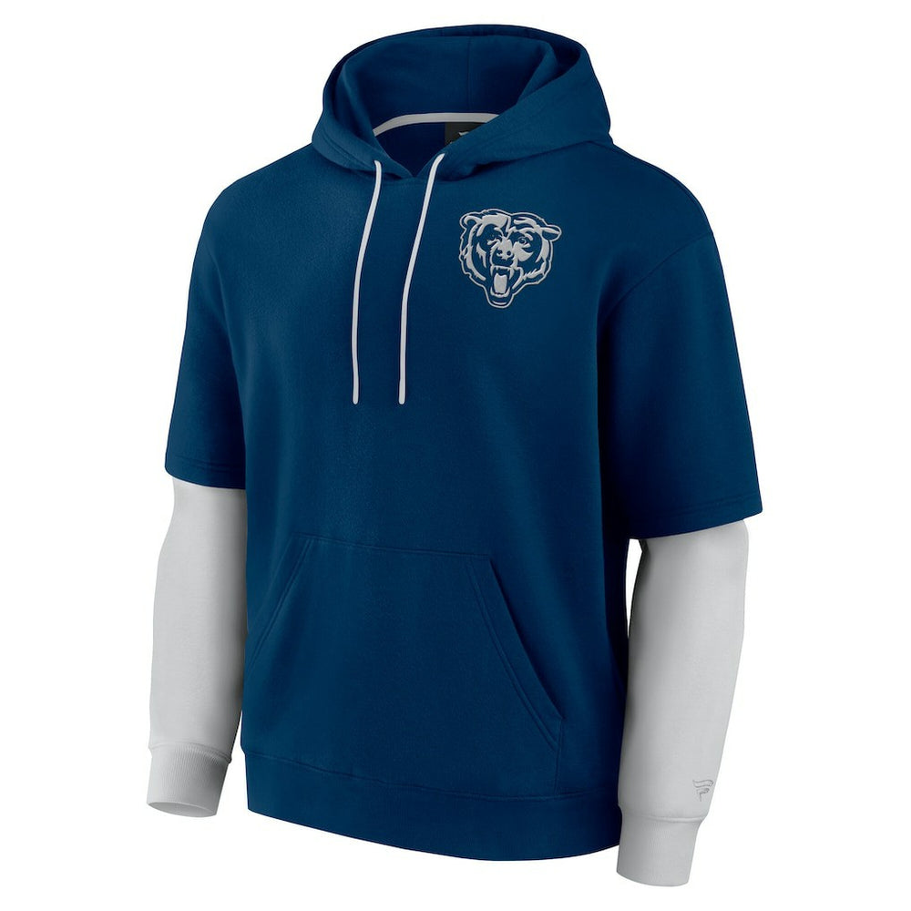 Chicago Bears Unisex Sleek Elements Pullover Hoodie | NFL On sale
