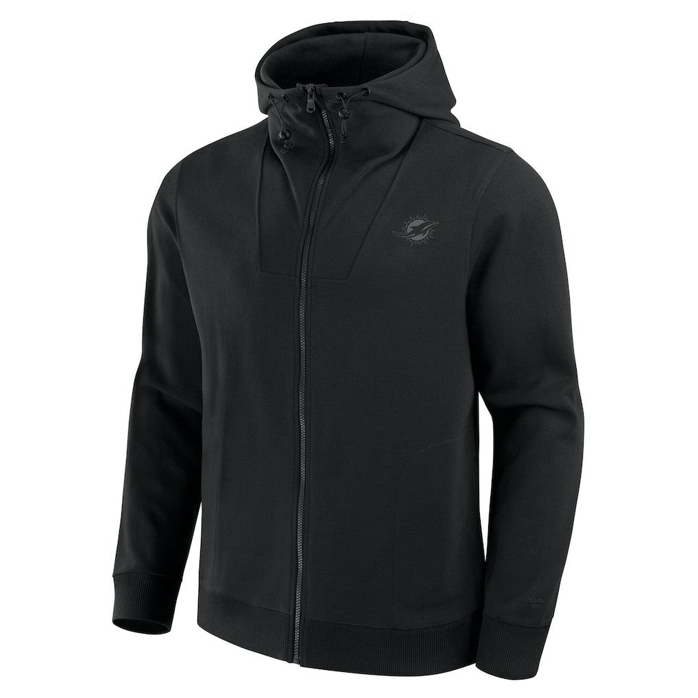 Miami Dolphins Unisex Front Office Full-Zip Hoodie | NFL Outlet