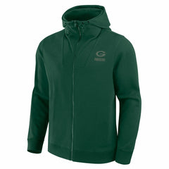 Green Bay Packers Unisex Front Office Full-Zip Hoodie | NFL New