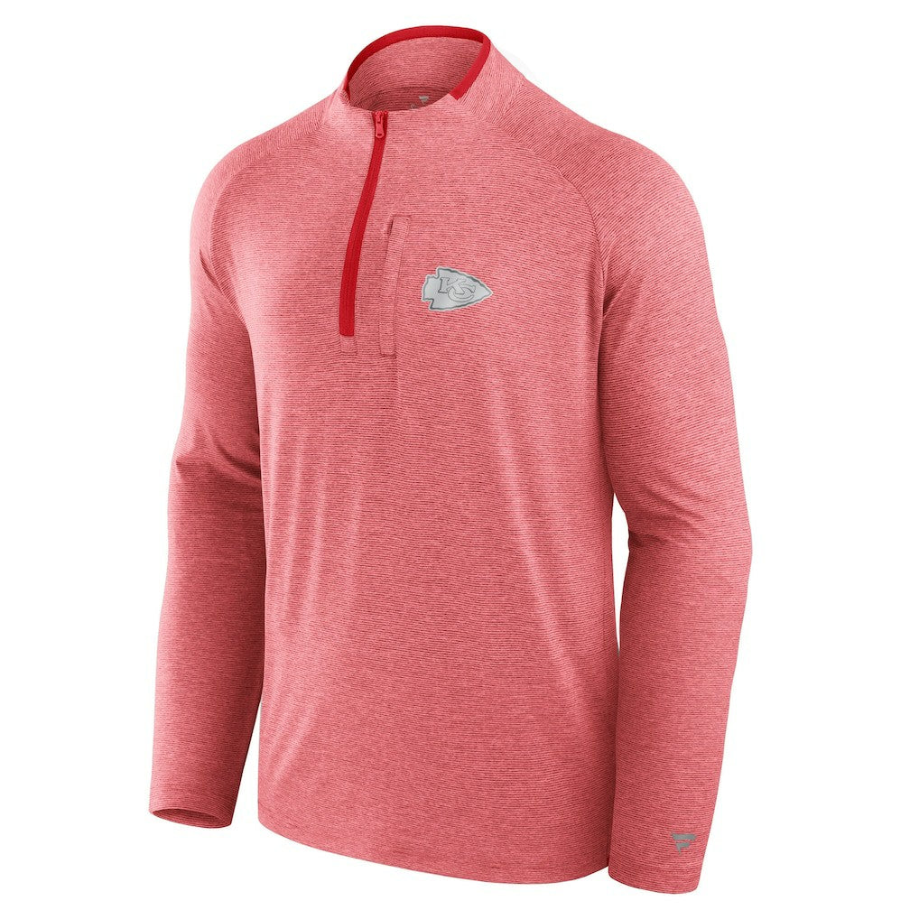Kansas City Chiefs Unisex Front Office Performance Primary Quarter-Zip Jacket | NFL Outlet
