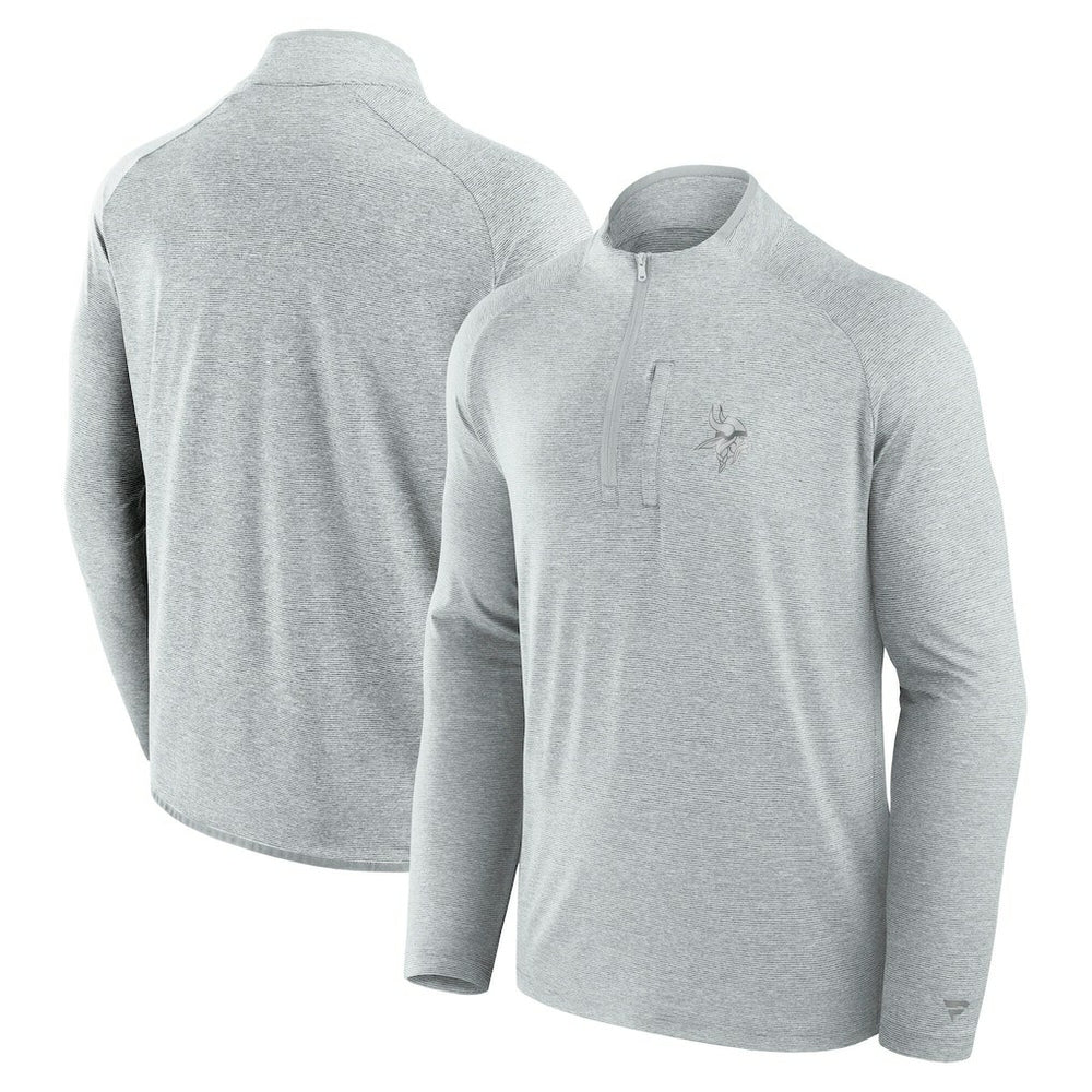 Minnesota Vikings Unisex Front Office Performance Primary Quarter-Zip Jacket | NFL Discount