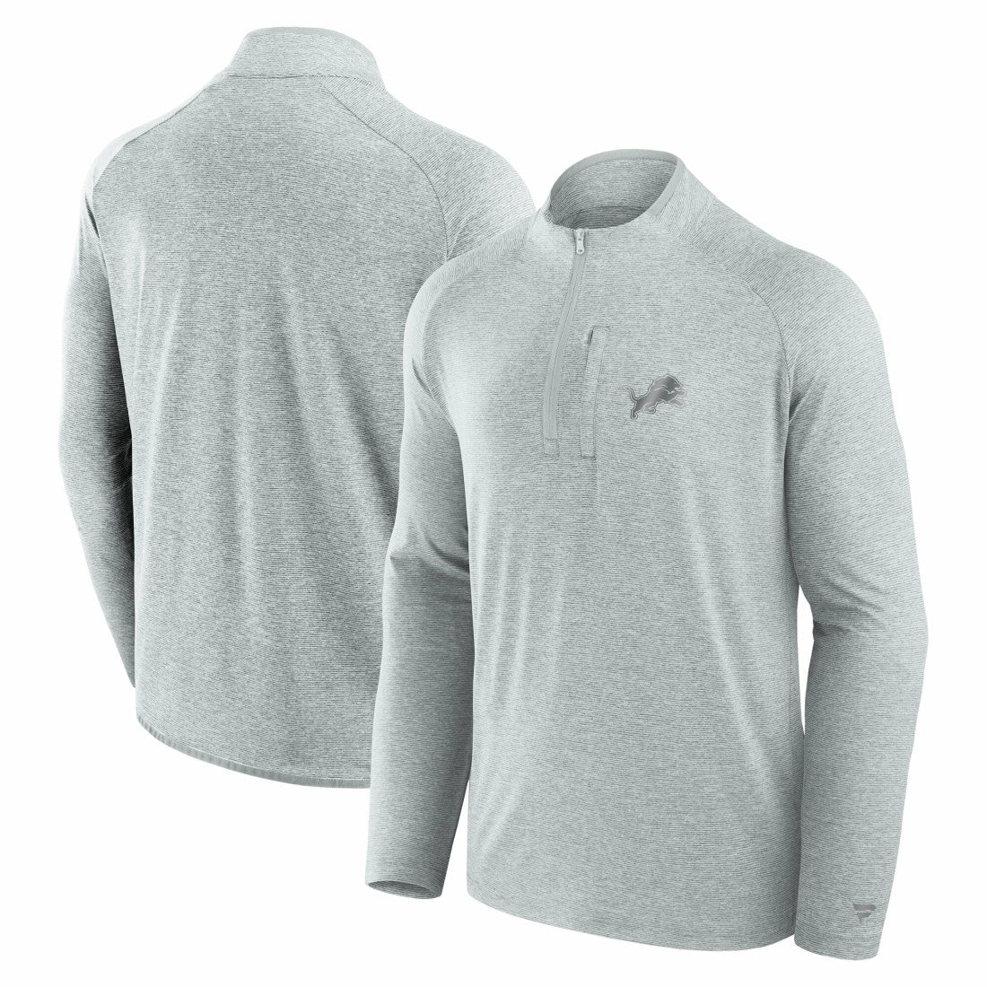 Detroit Lions Unisex Front Office Performance Primary Quarter-Zip Jacket | NFL Outlet