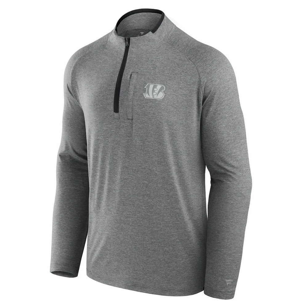 Cincinnati Bengals Unisex Front Office Performance Primary Quarter-Zip Jacket | NFL Hot
