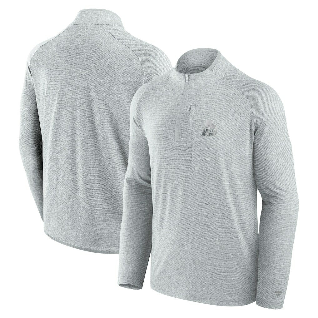 Cleveland Browns Unisex Front Office Performance Primary Quarter-Zip Jacket | NFL Outlet