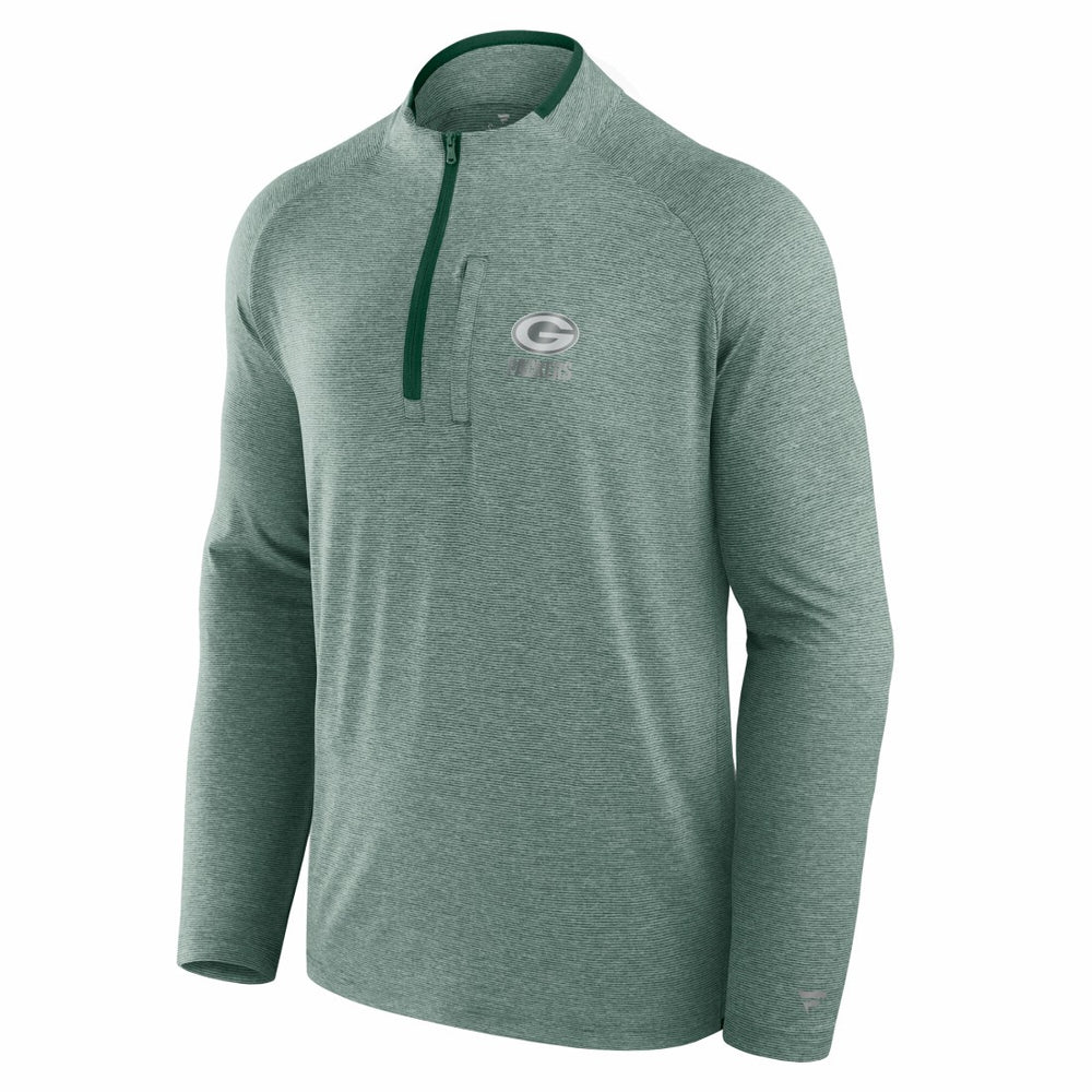 Green Bay Packers Unisex Front Office Performance Primary Quarter-Zip Jacket | NFL Sale