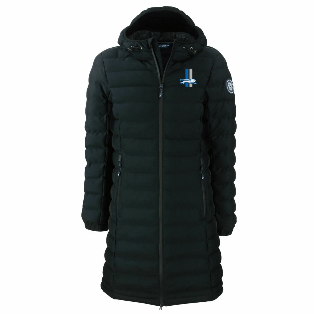 Detroit Lions Cutter & Buck Women's Throwback Logo Mission Ridge Repreve Eco Insulated Full-Zip Puffer Jacket | NFL On sale