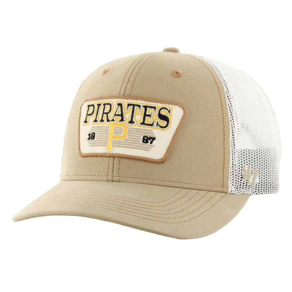 Pittsburgh Pirates '47 Ridgewood Trucker Adjustable Hats - MLB Hats