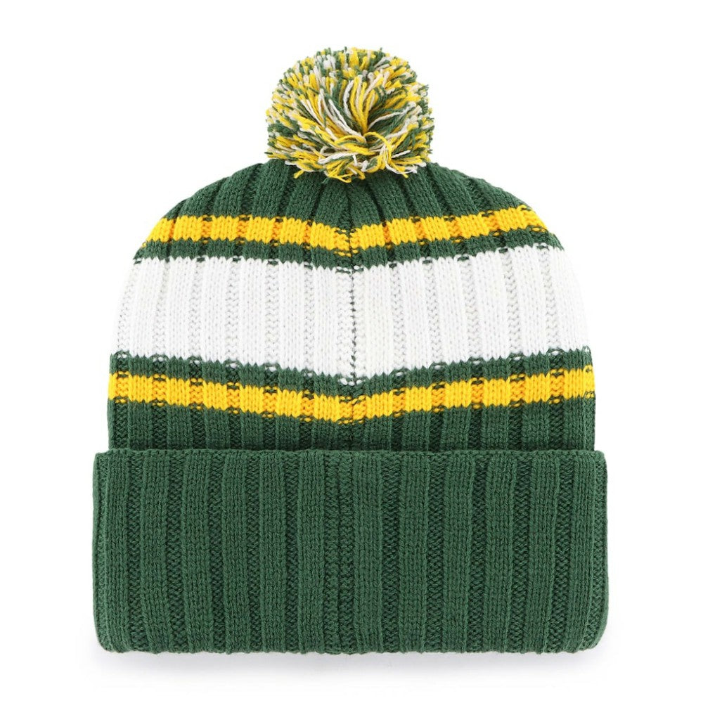 Oakland Athletics '47 Plateau Cuffed Knit Hat with Pom - MLB Hats