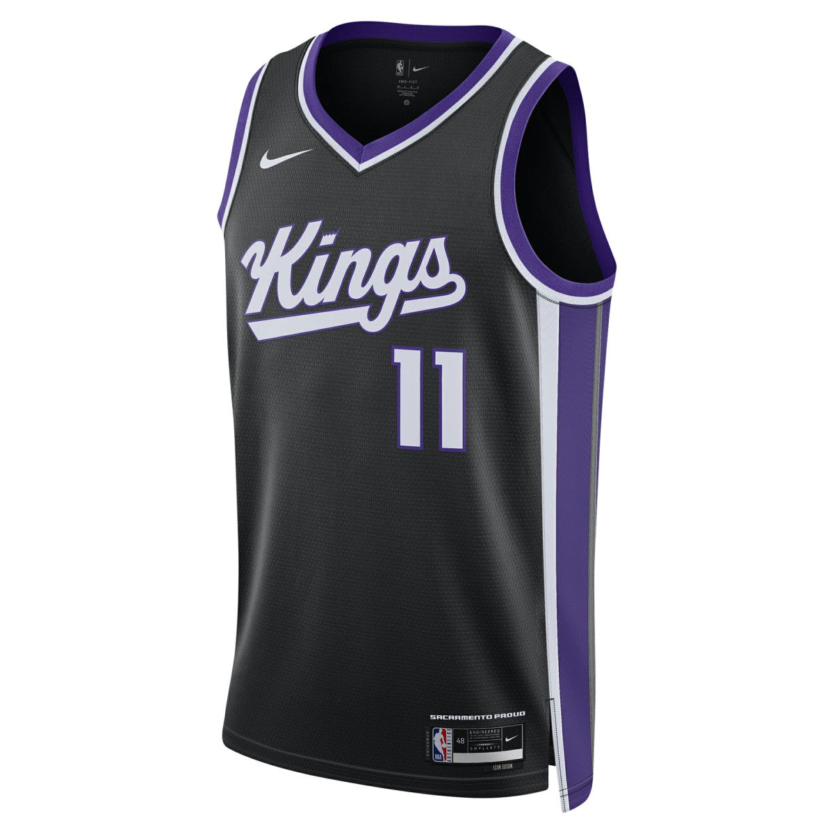 Black Domantas Sabonis Sacramento Kings Unisex Swingman Player Jersey | NBA