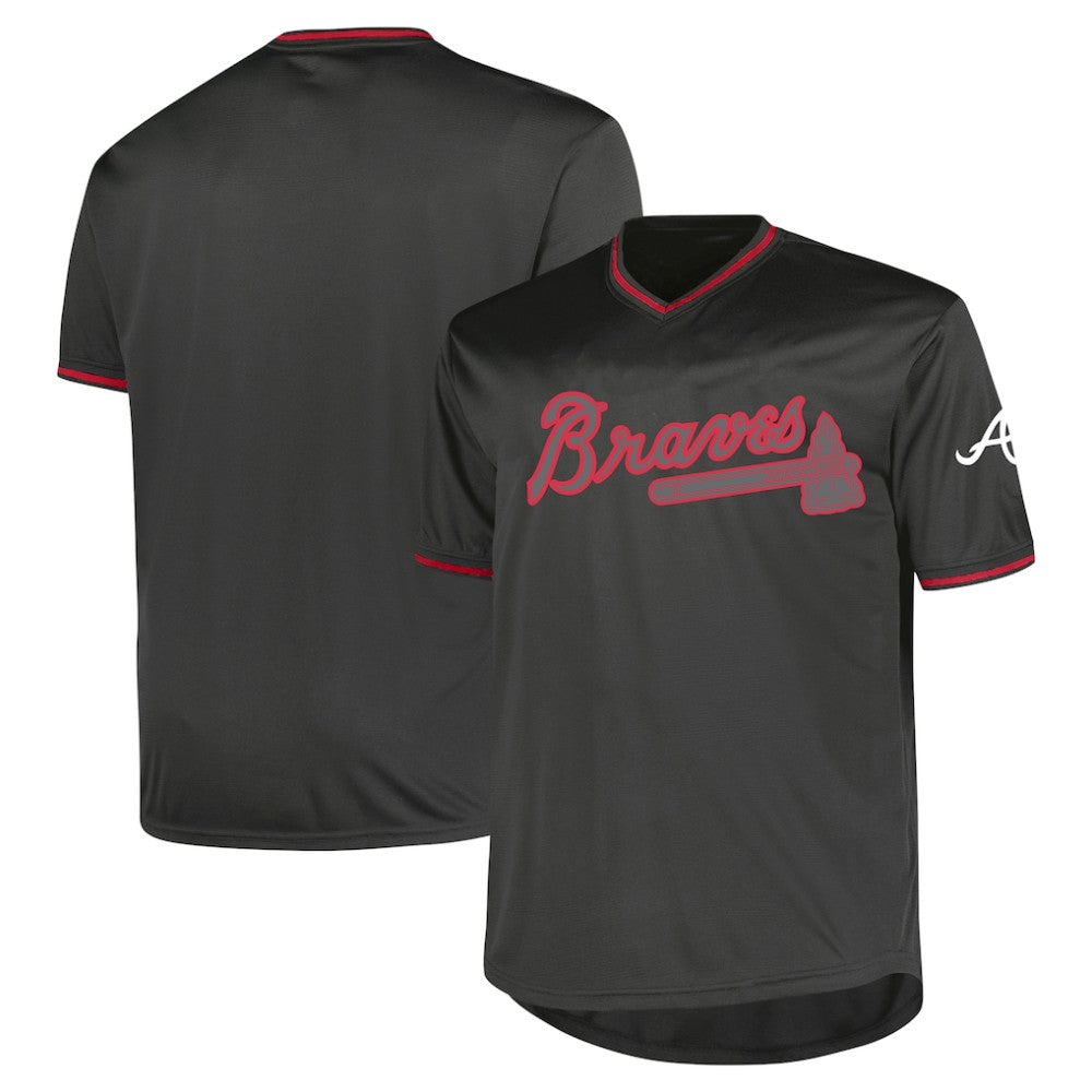 Atlanta Braves Profile Big & Tall Pop Fashion Jersey - MLB Jerseys