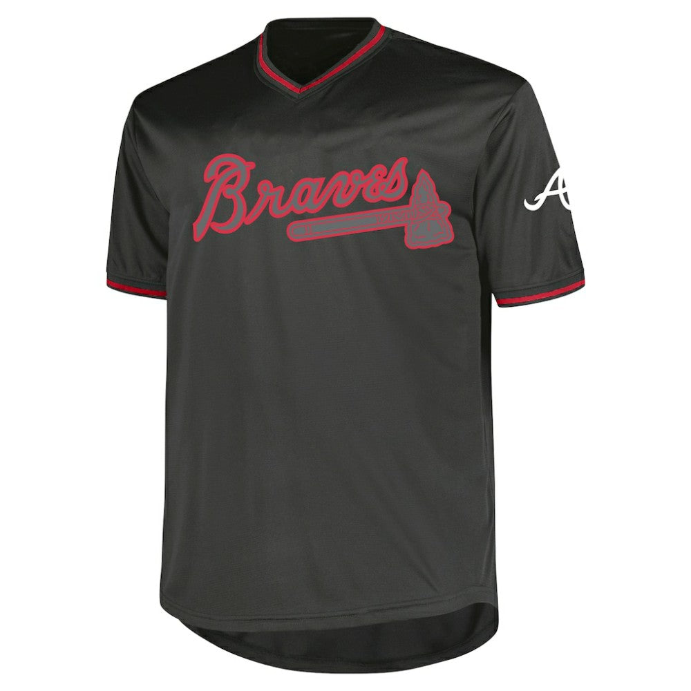 Atlanta Braves Profile Big & Tall Pop Fashion Jersey - MLB Jerseys