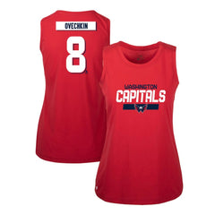 Alexander Ovechkin Washington Capitals Levelwear Women's Macy Player Name & Number Tank Top -  NHL Tank Top