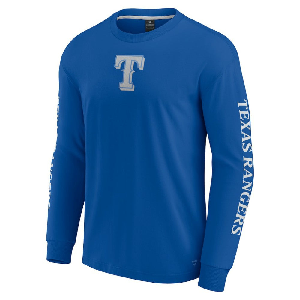 Texas Rangers Fanatics Elements Strive Long Sleeve T-Shirt - MLB T-shirts
