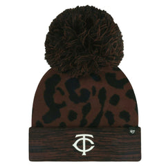 Minnesota Twins '47 Women's Rosette Cuffed Knit Hat with Pom - MLB Hats