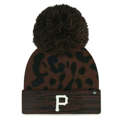 Pittsburgh Pirates '47 Women's Rosette Cuffed Knit Hat with Pom - MLB Hats