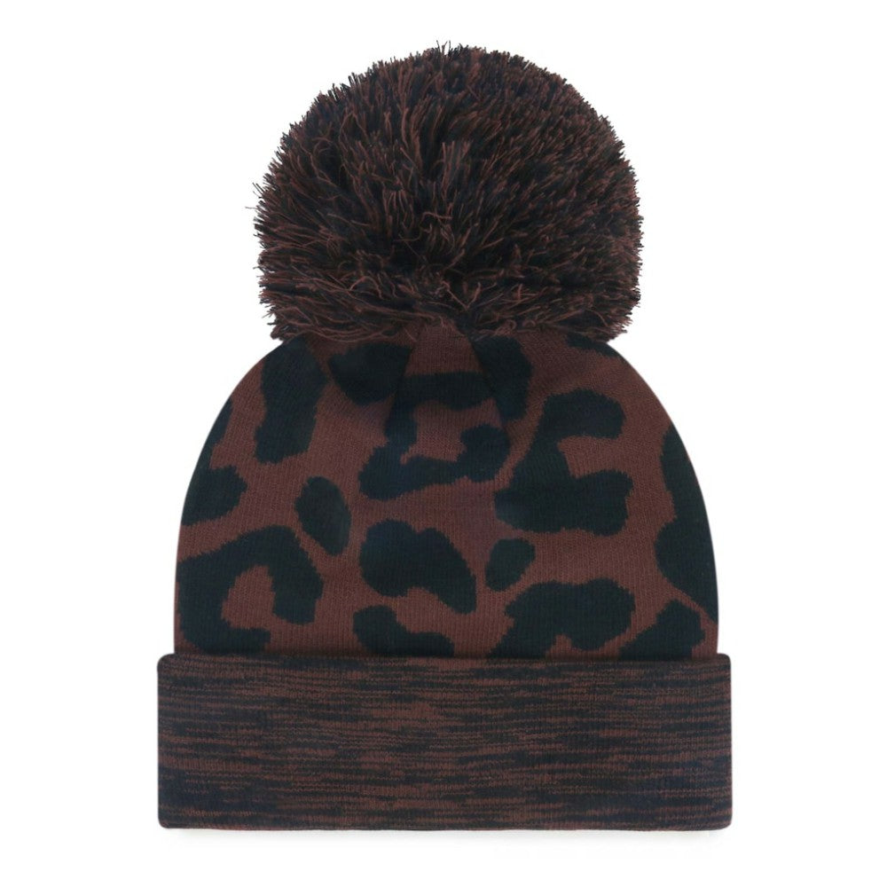Texas Rangers '47 Women's Rosette Cuffed Knit Hat with Pom - MLB Hats