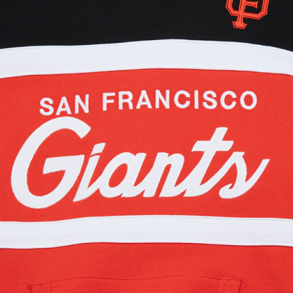 San Francisco Giants Mitchell & Ness Head Coach Pullover Hoodie - MLB Hoodies