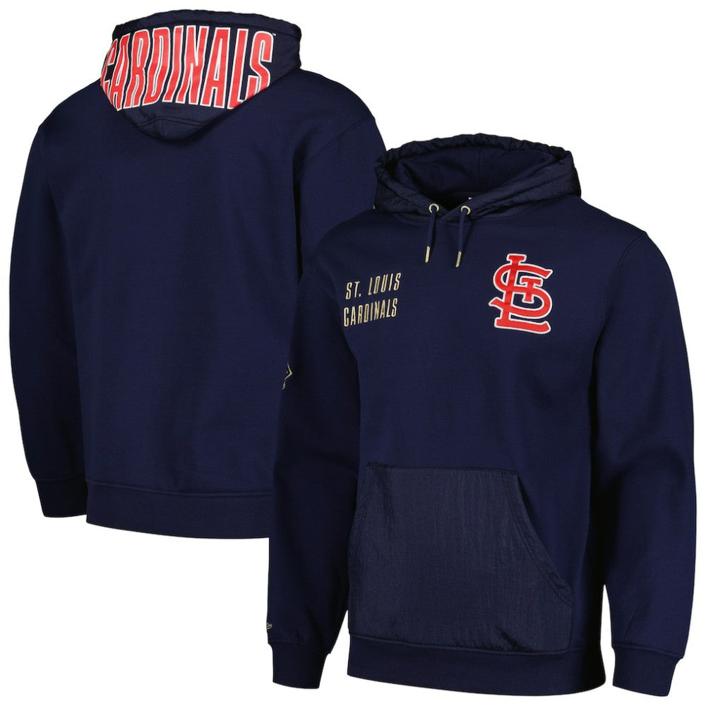 St. Louis Cardinals Mitchell & Ness Team OG 2.0 Current Logo Pullover Hoodie - MLB Hoodies