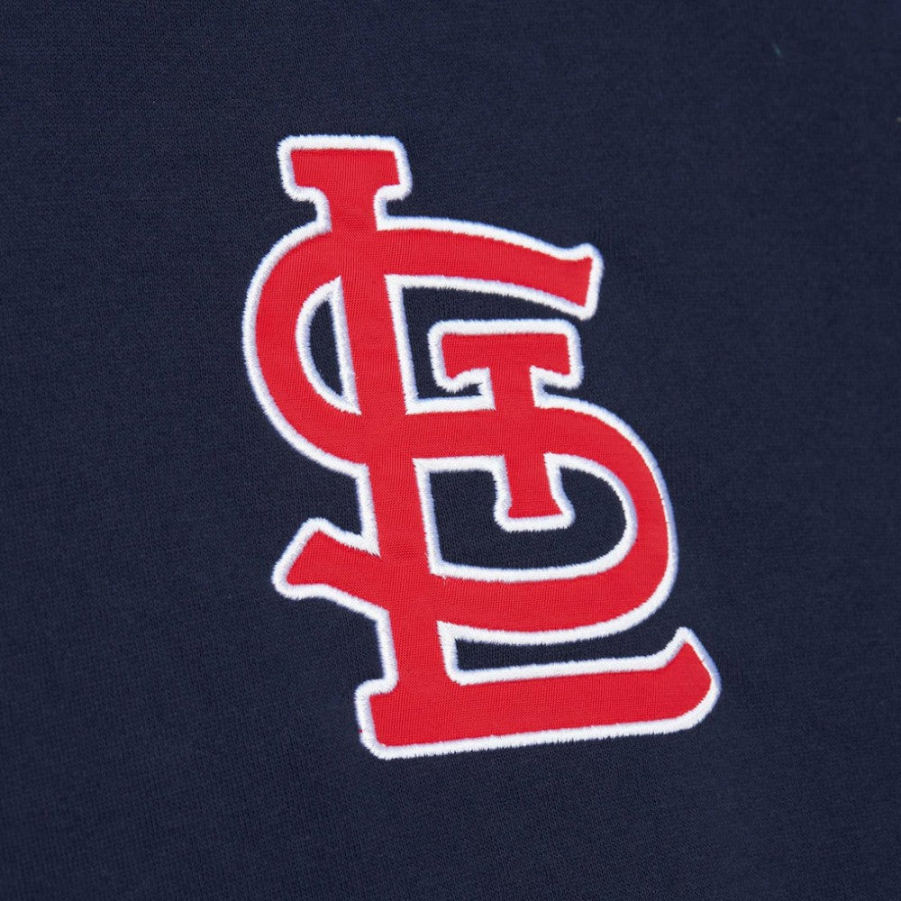 St. Louis Cardinals Mitchell & Ness Team OG 2.0 Current Logo Pullover Hoodie - MLB Hoodies