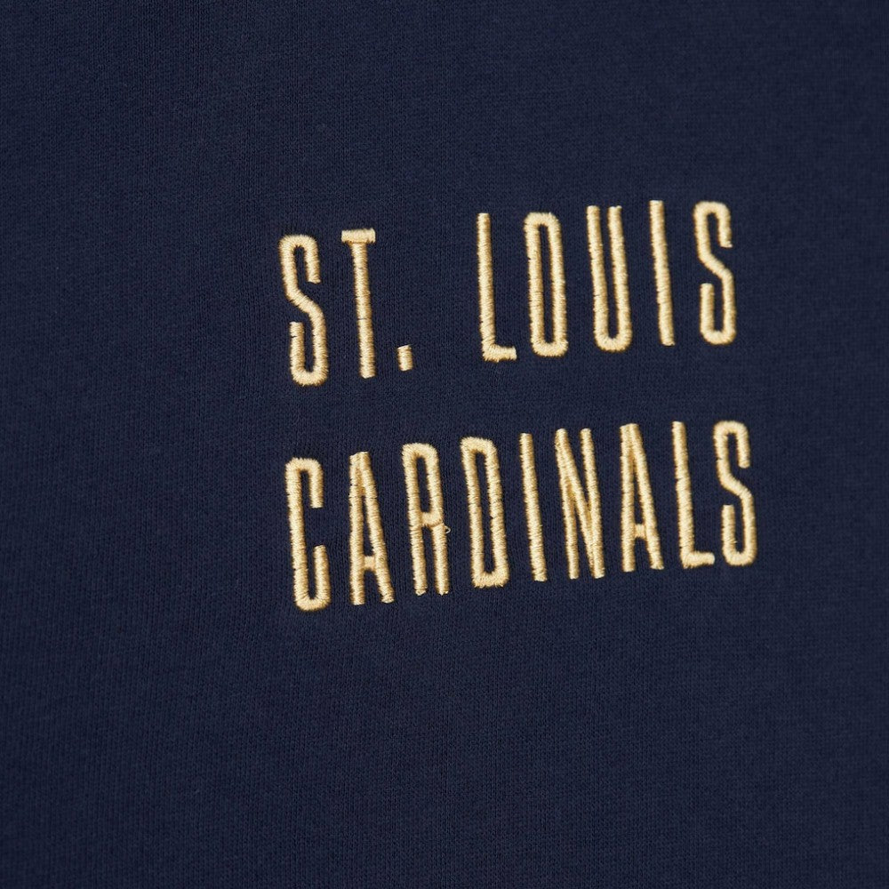 St. Louis Cardinals Mitchell & Ness Team OG 2.0 Current Logo Pullover Hoodie - MLB Hoodies
