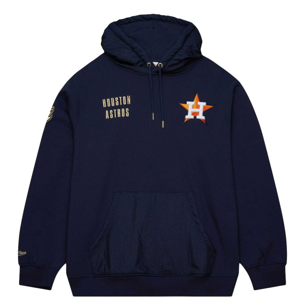 Houston Astros Mitchell & Ness Team OG 2.0 Current Logo Pullover Hoodie - MLB Hoodies