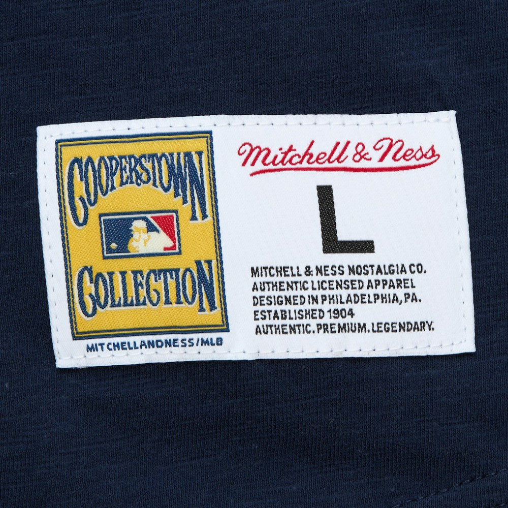 Houston Astros Mitchell & Ness Cooperstown Collection Legendary Raglan Slub Henley 3/4-Sleeve T-Shirt - MLB T-shirts