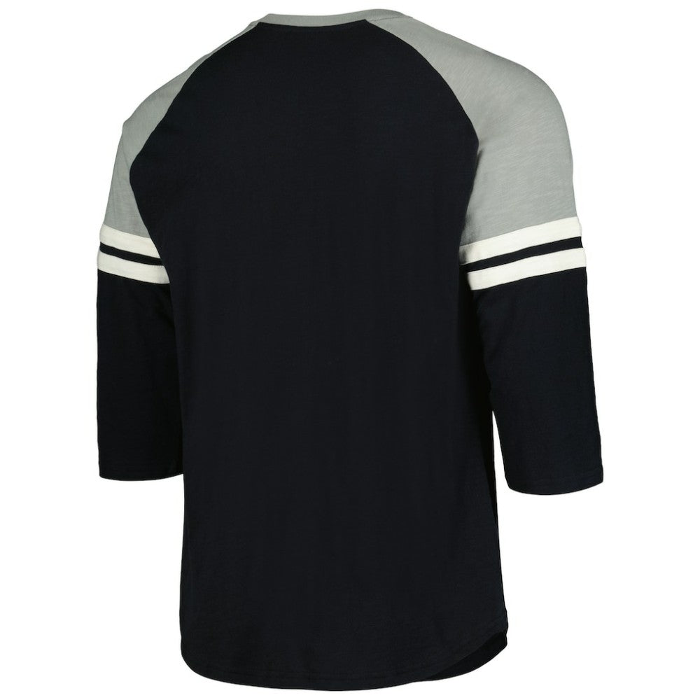 Chicago White Sox Mitchell & Ness Cooperstown Collection Legendary Raglan Slub Henley 3/4-Sleeve T-Shirt - MLB T-shirts