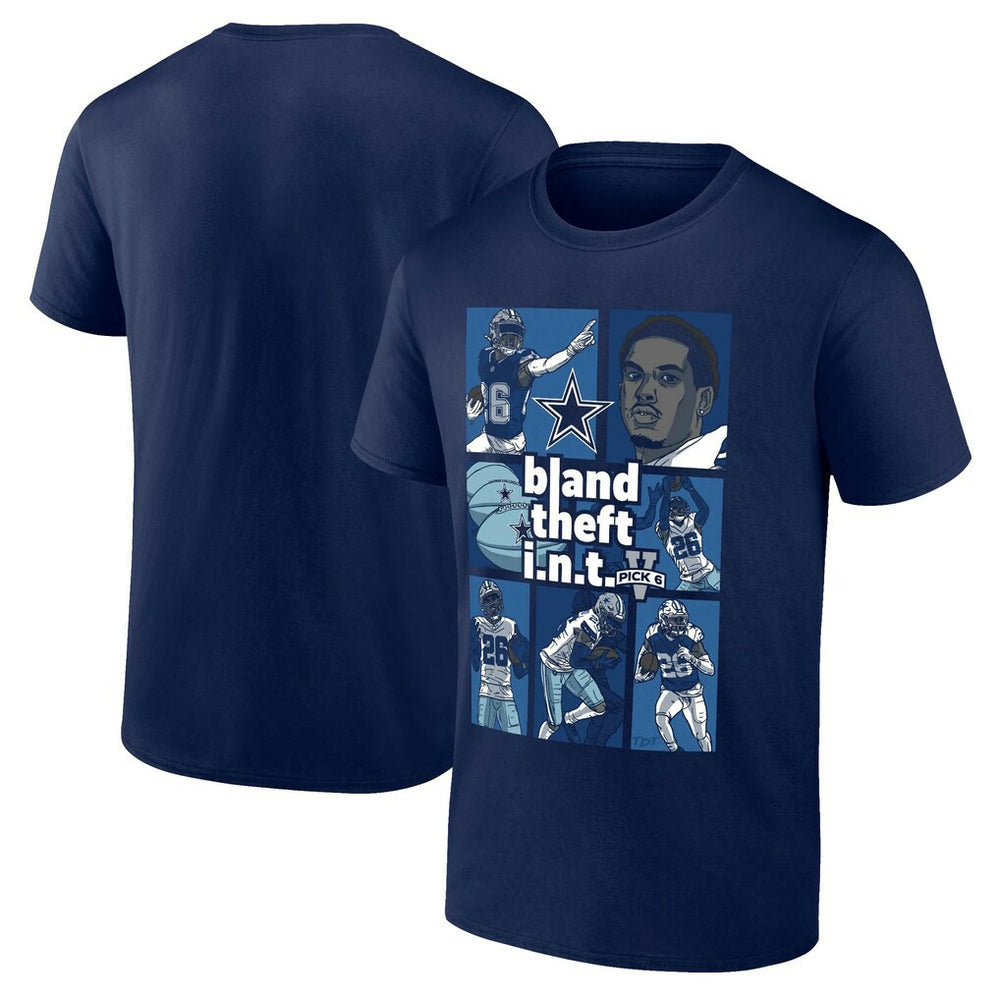 Dallas Cowboys DaRon Bland  Pick Six T-Shirt | NFL Near me