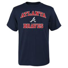 Atlanta Braves Youth Heart & Soul T-Shirt - MLB T-shirts