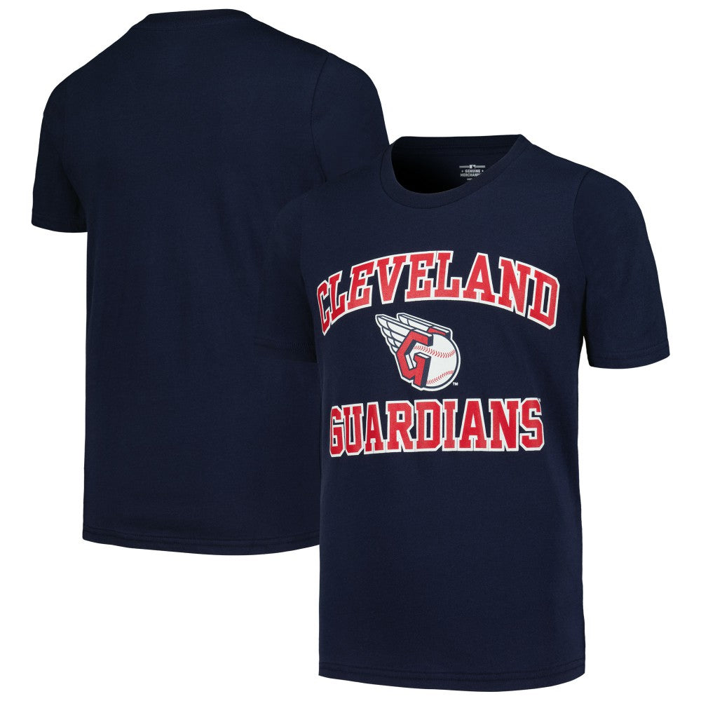 Cleveland Guardians Youth Heart & Soul T-Shirt - MLB T-shirts