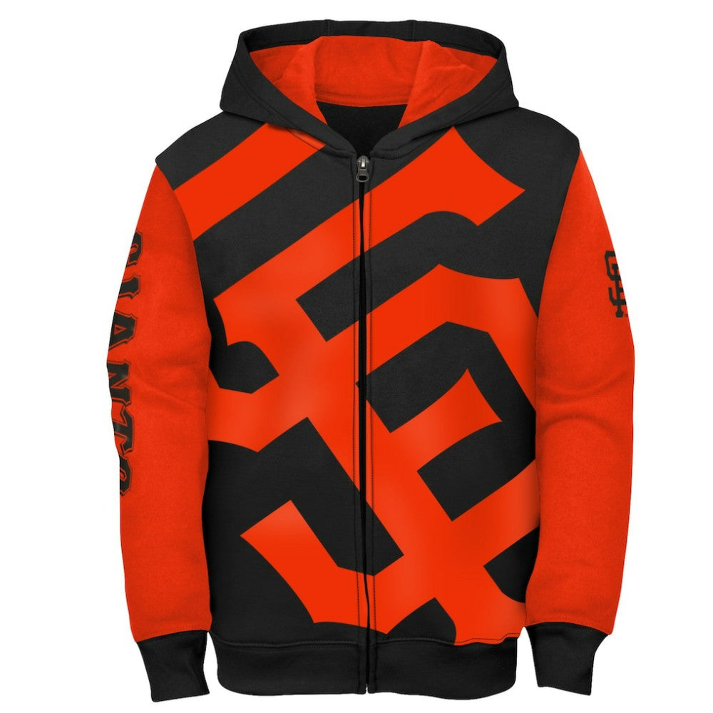 San Francisco Giants Fanatics Youth Postcard Full-Zip Hoodie Jacket - MLB Jackets