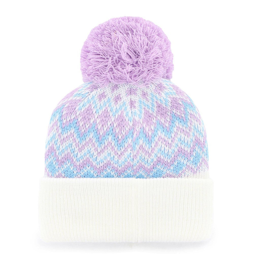 Los Angeles Angels '47 Girls Youth Elsa Cuffed Knit Hat with Pom   - MLB Hats