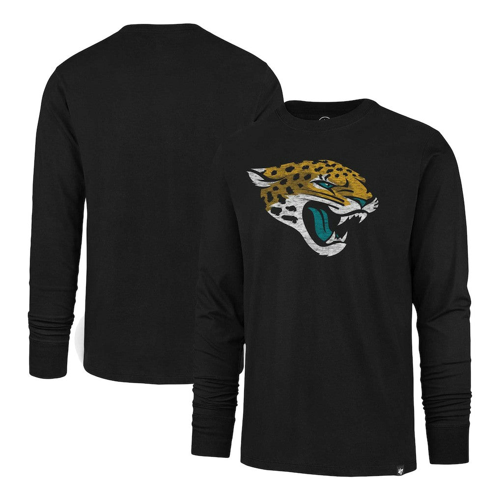 Jacksonville Jaguars '47 Premier Franklin Long Sleeve T-Shirt | NFL Discount