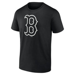 Boston Red Sox Monochrome Personalized Name & Number T-Shirt - MLB T-shirts