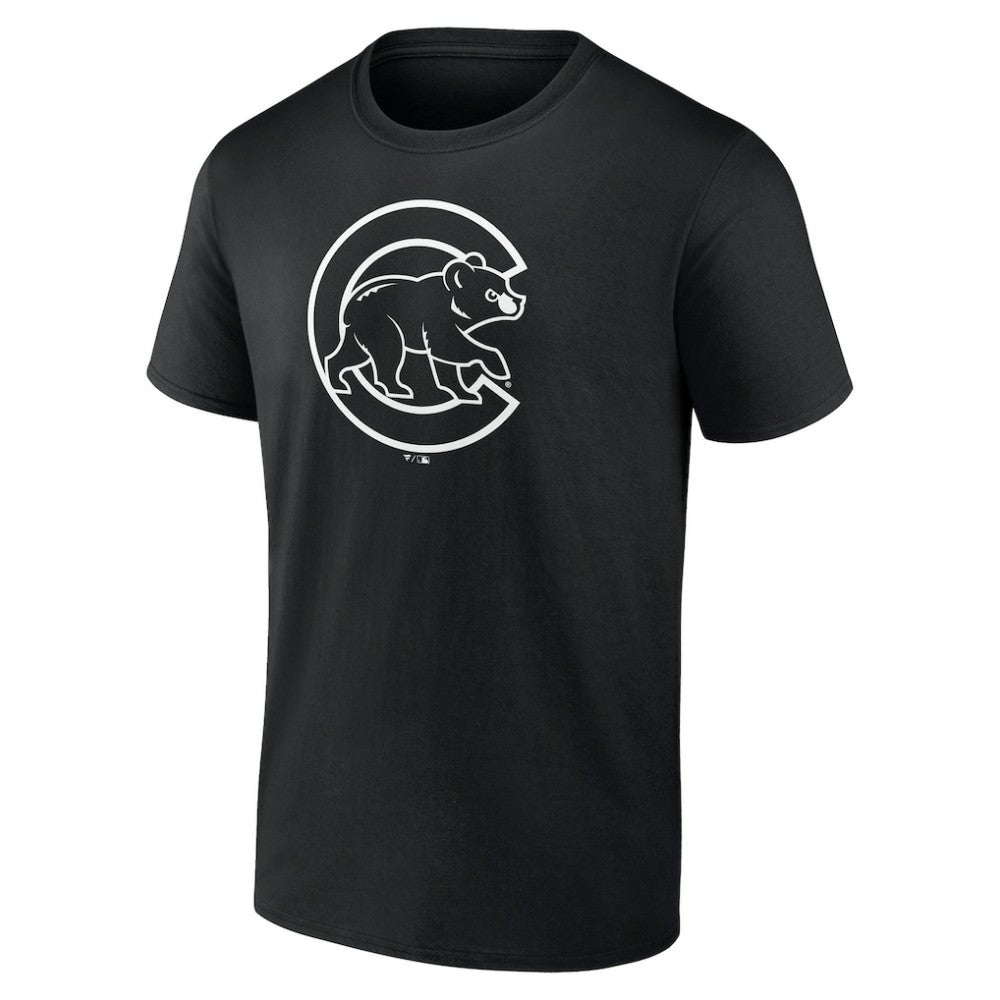 Chicago Cubs Monochrome Personalized Name & Number T-Shirt - MLB T-shirts
