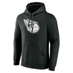 Cleveland Guardians Monochrome Personalized Name & Number Pullover Hoodie - MLB Hoodies