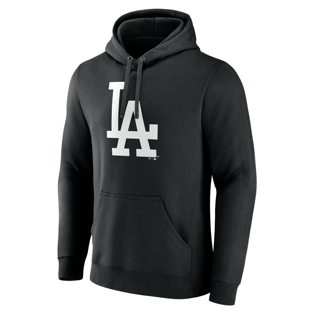 Los Angeles Dodgers Monochrome Personalized Name & Number Pullover Hoodie - MLB Hoodies
