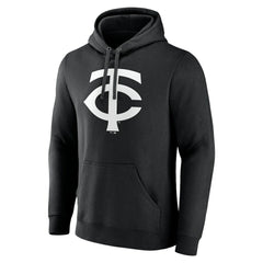 Minnesota Twins Monochrome Personalized Name & Number Pullover Hoodie - MLB Hoodies
