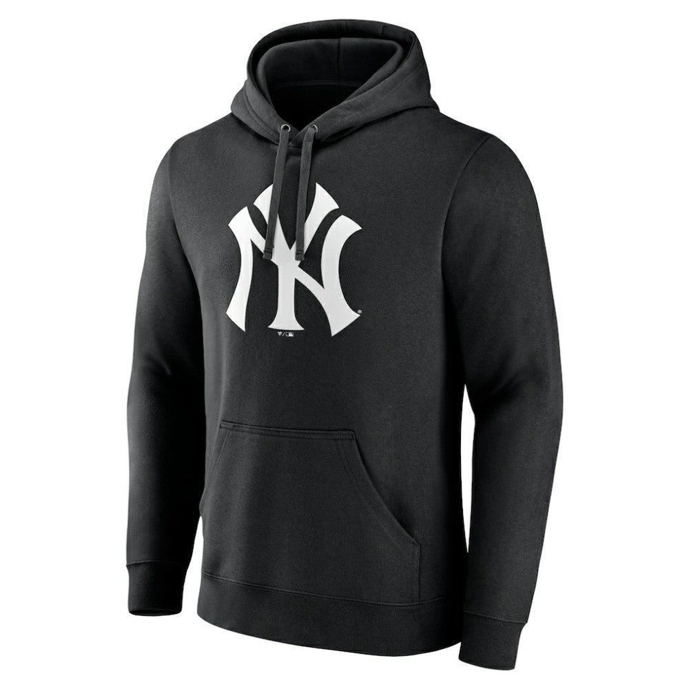 New York Yankees Monochrome Personalized Name & Number Pullover Hoodie - MLB Hoodies