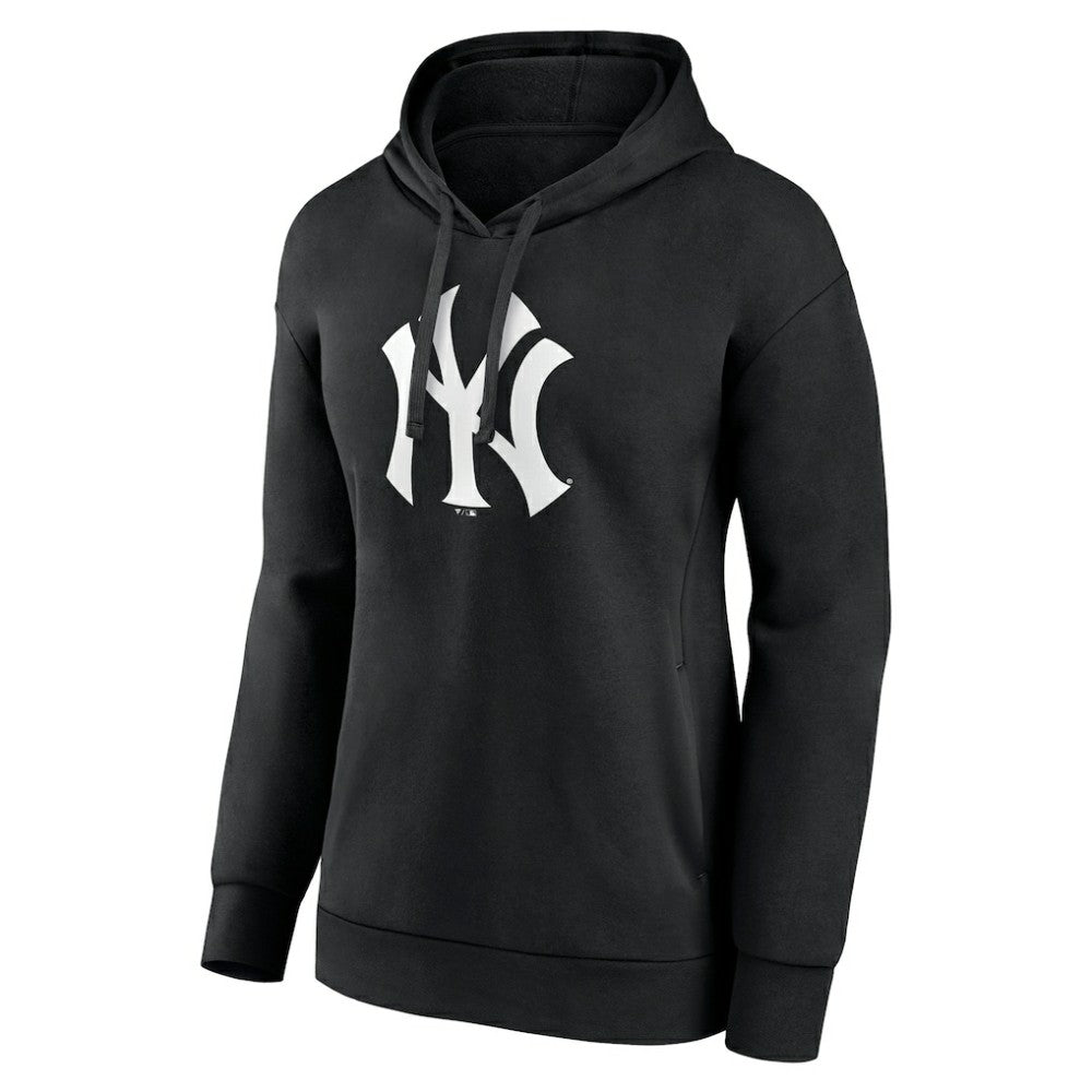 New York Yankees Women's Monochrome Personalized Name & Number Pullover Hoodie - MLB Hoodies